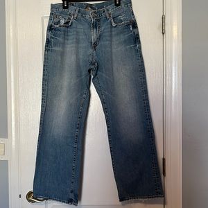 Lucky Jeans Mens straight Leg Jeans 33x30